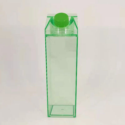 Botella de agua transparente de plástico a prueba de fugas de calidad alimentaria de 500 ml ideal para uso al aire libre