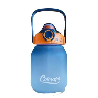 Estilo de diseño minimalista 1100ml 1300ml PC Botella de bebida de plástico con logotipo personalizado