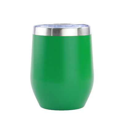12 oz Tazas de café aisladas personalizadas Termos con revestimiento de acero inoxidable de doble pared