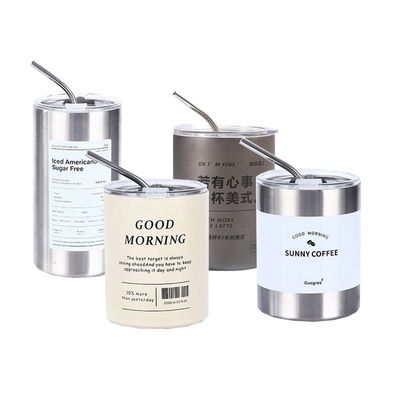 Compuesto Caminata 320ml 600ml Bebidas termales Modernas Doble Pared Vacío de Viajes Tumbler Taza
