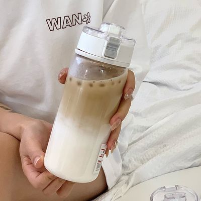 Alto nivel de apariencia de plástico niños portátil estudiante resistente a las gotas escuela especial Handy Cup Deportes botella de agua de plástico
