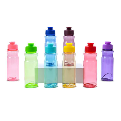 Regalo comercial Botellas de plástico con batidora personalizadas Una necesidad para las actividades al aire libre
