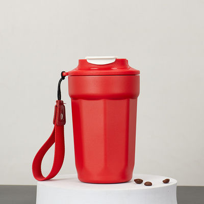 16 oz de acero inoxidable de doble pared vacío aislado cafetera con color personalizado