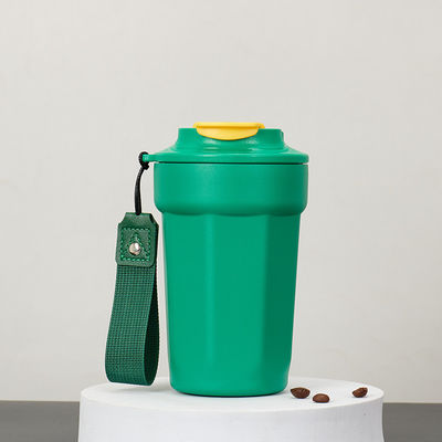 16 oz de acero inoxidable de doble pared vacío aislado cafetera con color personalizado