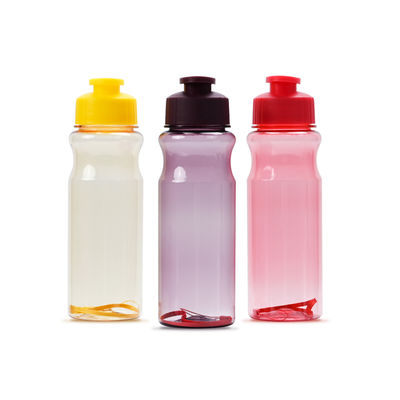 Botellas de agua de plástico con tapa para tazas deportivas de gran capacidad
