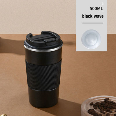 380 ml/510 ml 304 de acero inoxidable con doble pared térmico con vacío aislado de viaje taza de café