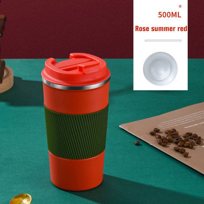 380 ml/510 ml 304 de acero inoxidable con doble pared térmico con vacío aislado de viaje taza de café