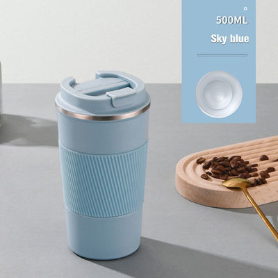 380 ml/510 ml 304 de acero inoxidable con doble pared térmico con vacío aislado de viaje taza de café