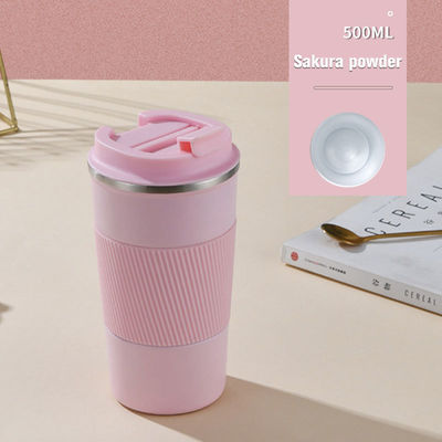 380 ml/510 ml 304 de acero inoxidable con doble pared térmico con vacío aislado de viaje taza de café