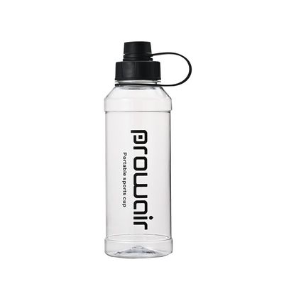 Botella de agua de plástico transparente libre de BPA de 1000 ml con rendimiento de aislamiento térmico