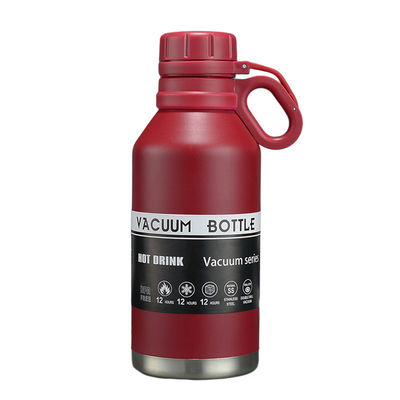Diseño de bala 1.2L caldera aislada de acero inoxidable jarra térmica para actividades al aire libre
