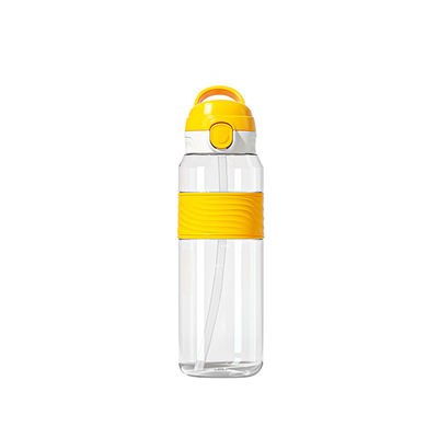 NP1080SA1 Logotipo personalizado Impreso Niños Kawaii Sublimación Bpa Libre Botellas de agua deportiva clara con paja