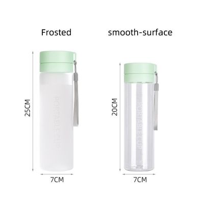 LID y marcador de tiempo BPA gratis Botella de agua para deportes motivacionales para actividades al aire libre