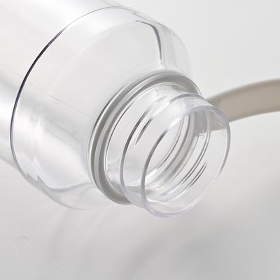 Taza transparente 1000 ml Botellas de agua potable de gran capacidad de boca pequeña