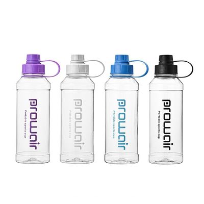 Botellas de agua potable ecológicas de 1000 ml con caldera portátil y gran capacidad
