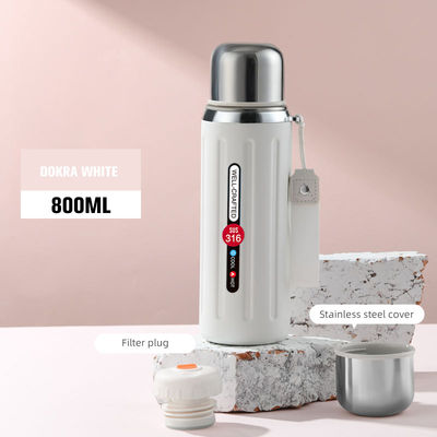 Flascos de vacío de acero inoxidable de 600 ml/800 ml aceptables OEM/ODM para bicicletas de gimnasio de viaje