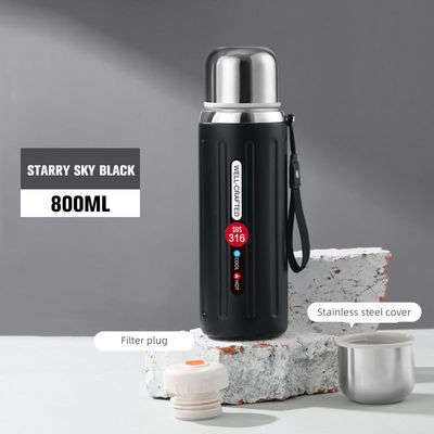 Flascos de vacío de acero inoxidable de 600 ml/800 ml aceptables OEM/ODM para bicicletas de gimnasio de viaje