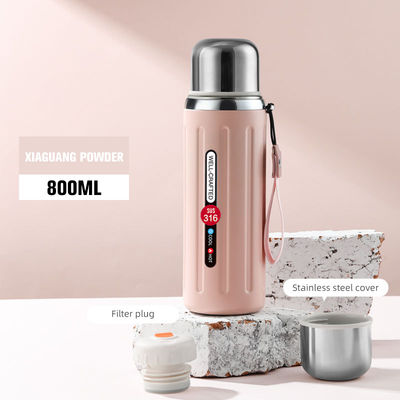 Flascos de vacío de acero inoxidable de 600 ml/800 ml aceptables OEM/ODM para bicicletas de gimnasio de viaje