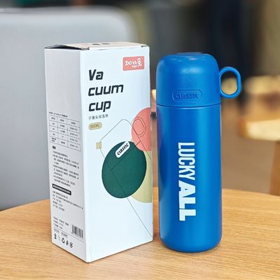 316 Acero inoxidable botella de agua para niños dulce copa de tumbler termoso portátil botella deportiva al aire libre con tapa