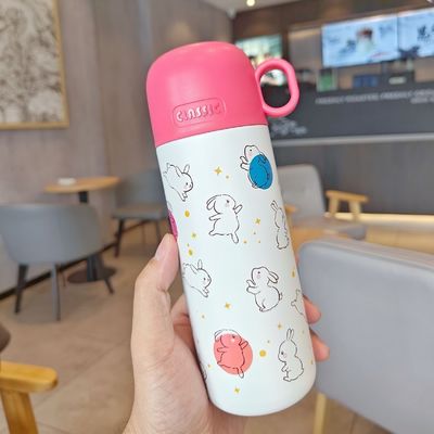 Flascos de vacío de color personalizados de acero inoxidable 500 ml Taza térmica aislada con tapa