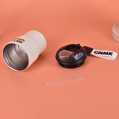 Acero inoxidable 304 aislado al vacío viajes térmicos tazas de café a prueba de fugas 350ml