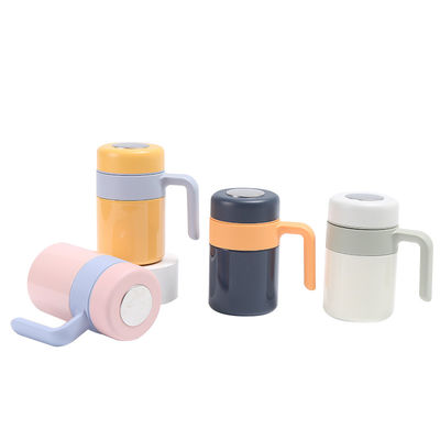 HANDGRIP Classic 500ml Taza de café de acero inoxidable para el fitness y diseño a prueba de fugas