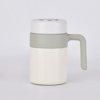 500 ml de capacidad de acero inoxidable 316 tazas de mango tazas de té con filtro de té logotipo personalizado