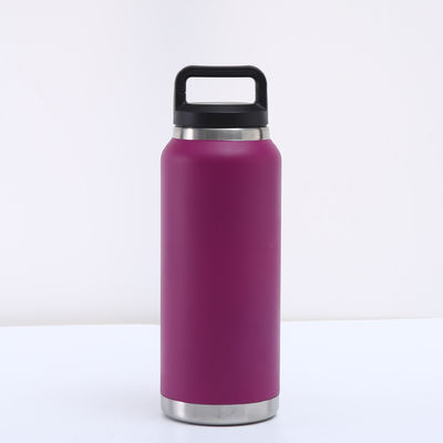 Botellas de vacío de acero inoxidable con logotipo personalizado de grado alimenticio boca ancha 18oz 26oz 36oz