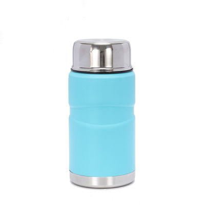 Logotipo personalizado 750 ml Jarrón de comida aislada para vacío térmico