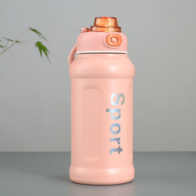 Producción Botella de agua de acero inoxidable para estilos de vida activos y actividades al aire libre