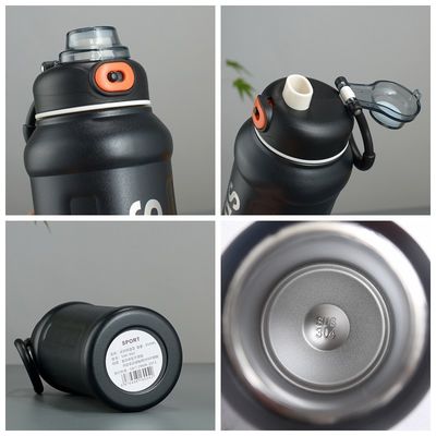 Producción Botella de agua de acero inoxidable para estilos de vida activos y actividades al aire libre
