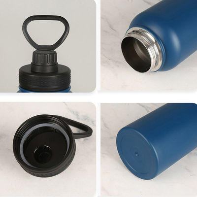 Tazas aisladas al vacío portátiles de acero inoxidable de 1000 ml de capacidad para viajes al aire libre