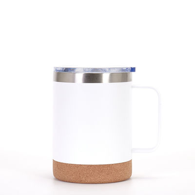 Regalos de negocios 12oz 16oz Taza de viaje de doble pared infusora de té de acero inoxidable de madera blanda taza de cerveza con tapa