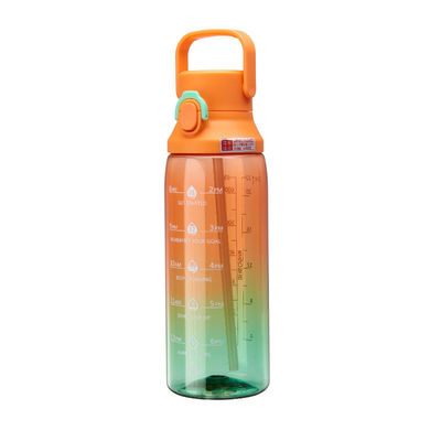 Botella de agua deportiva con mango