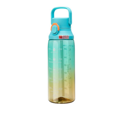 Botella de agua deportiva con mango
