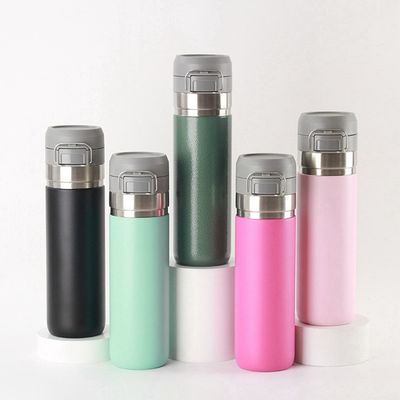 Volver a la escuela 700 ml de acero inoxidable de bebida recta copa de termo para el exterior portátil