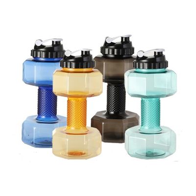 2.2L Fitness Dumbbell Cup Creativo Botella Deportiva Personalidad y Aplicable para Adultos