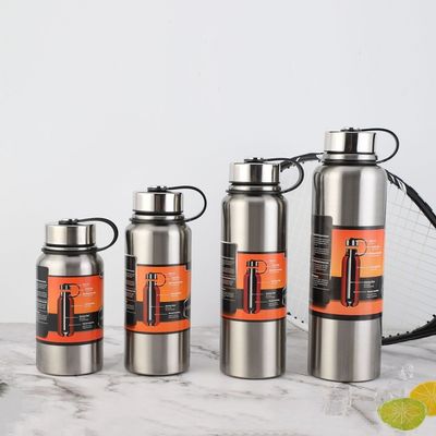 Botella de vacío portátil de alta capacidad de 1500 ml con doble pared aislada
