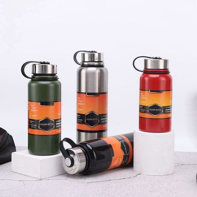 800 ml de gran capacidad de acero inoxidable vaso aislado al vacío con diseño amigable para viajar