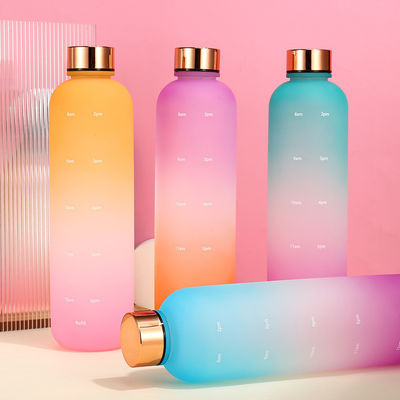 Volver a la escuela 500 ml Botella de plástico biodegradable de PP para jugo directo de agua potable
