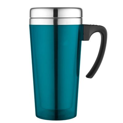 Taza de café de acero inoxidable de 16 oz perfecta para oficina y diseño ecológico al aire libre