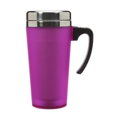Taza de café de acero inoxidable de 16 oz perfecta para oficina y diseño ecológico al aire libre