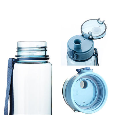 Botella de agua sostenible con tapa para ciclistas y aficionados al deporte