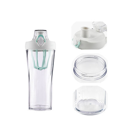 Botella de agua de Tritán de pared única de plástico de boca ancha ideal para el Día de la Madre