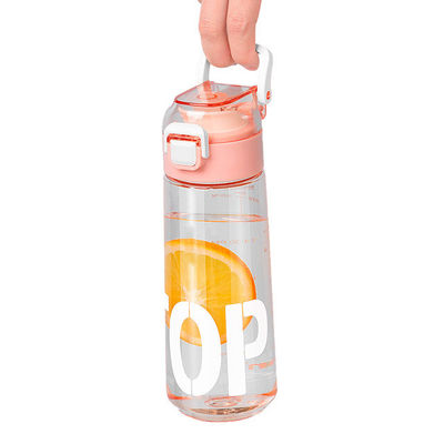 Botella deportiva de Tritán libre de BPA para viajes deportivos al aire libre