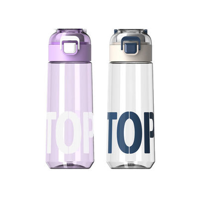 Botella deportiva de Tritán libre de BPA para viajes deportivos al aire libre