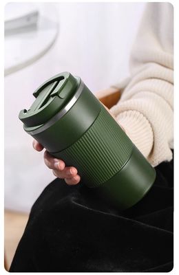 Botella térmica de acero inoxidable con tapa