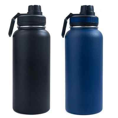 Todas las personas pueden disfrutar de 32OZ botella de agua deportiva de acero inoxidable con tapa libre de BPA