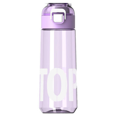 Unisex Bpa botella de agua de plástico gratis Tritán personalizado motivacional para niñas de escuela