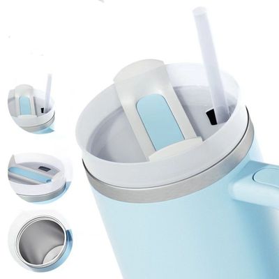 Tumbler de viaje portátil de acero inoxidable con rendimiento de aislamiento térmico